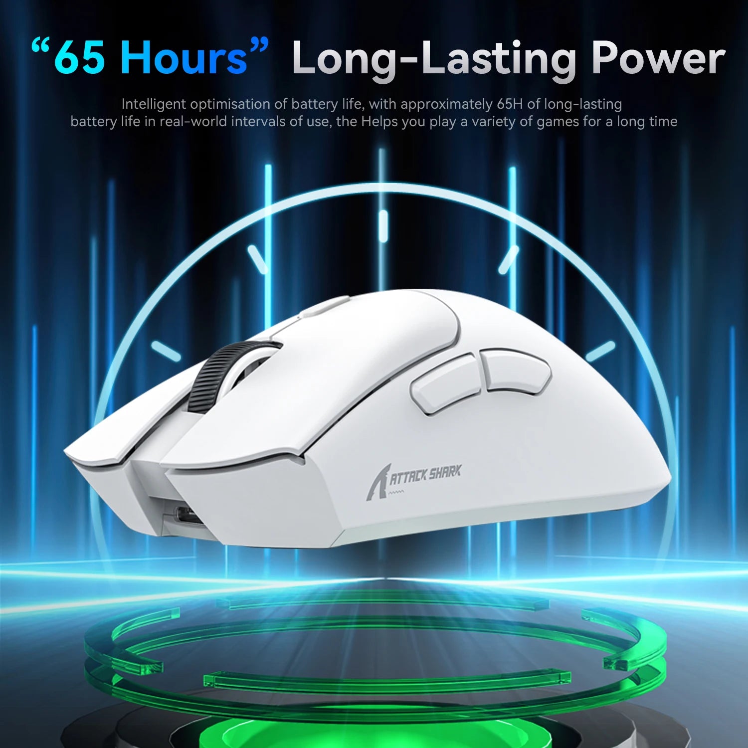 Attack Shark R1 Wireless Gaming Mouse