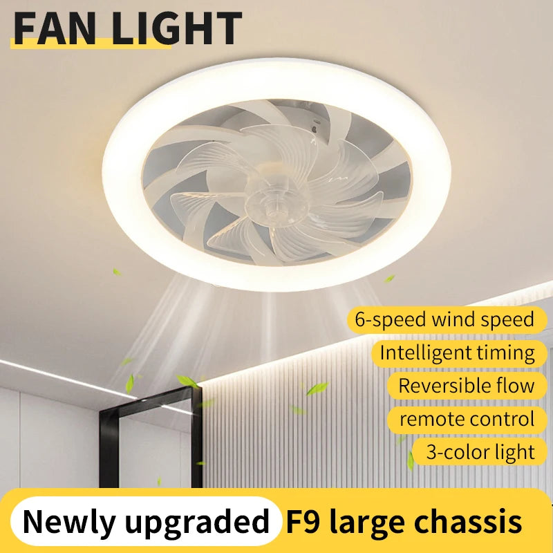 Modern LED Ceiling Fan Light