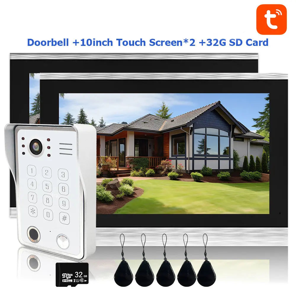 5-in-1 Smart WiFi Video Doorbell