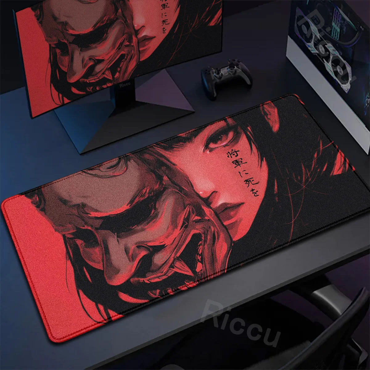 Large 40x90cm Japan-Themed Mousepad