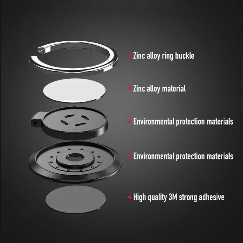 360° Rotating Magnetic Phone Ring
