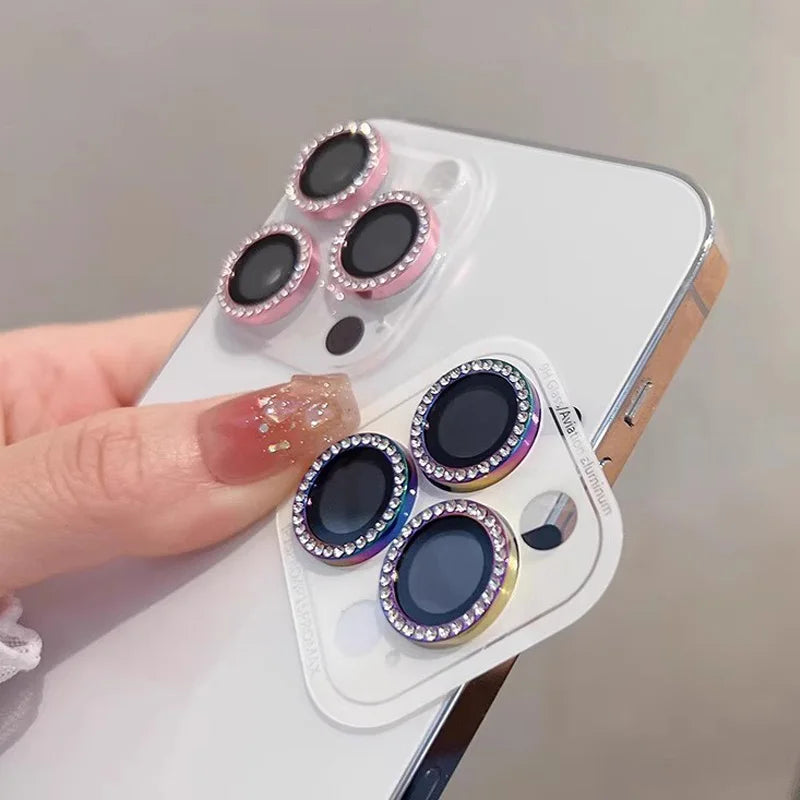 Bling Diamond Camera Lens Protector Case