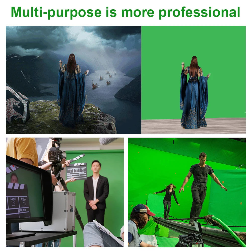 Multi-Color Chroma Key Studio Backdrop