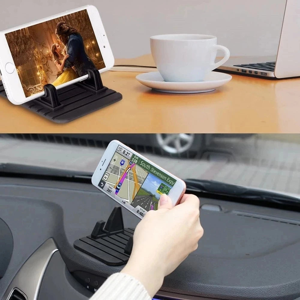 Anti-Slip Silicone Car Phone Mat