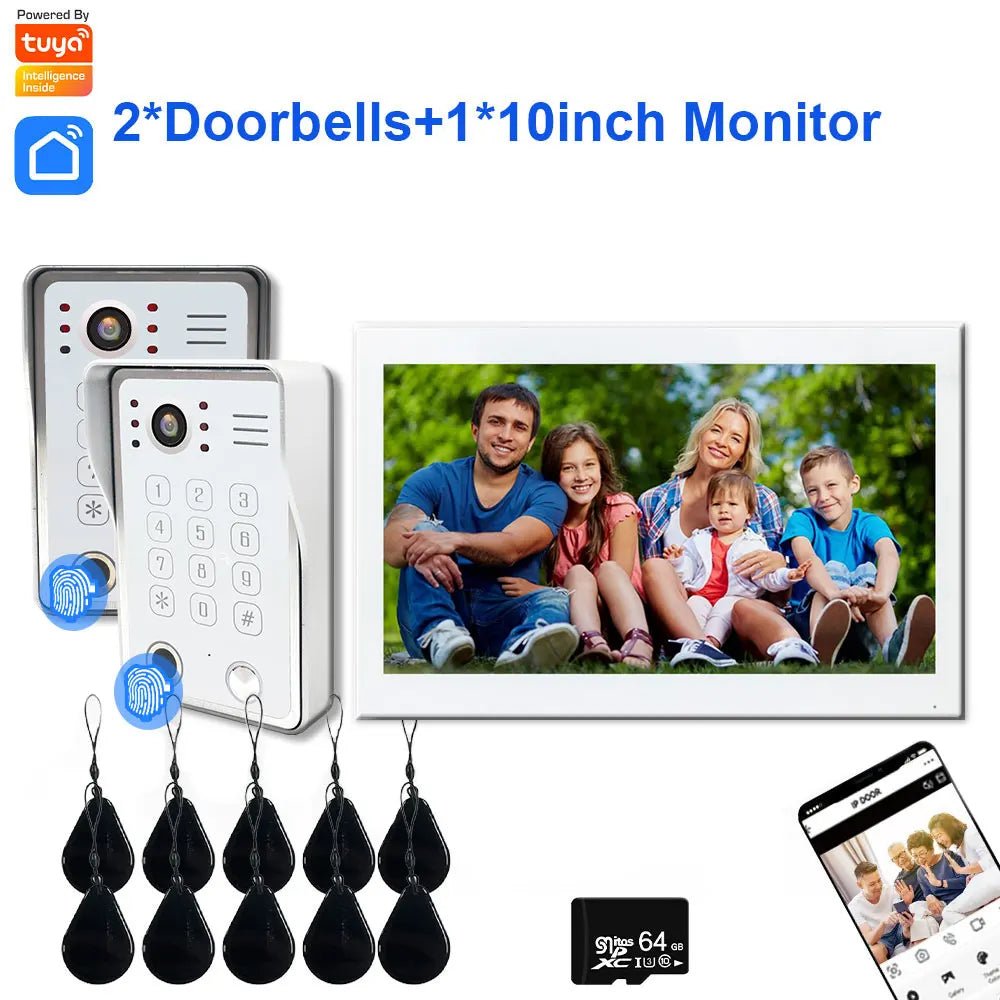 5-in-1 Smart WiFi Video Doorbell
