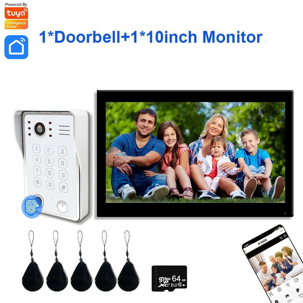 5-in-1 Smart WiFi Video Doorbell