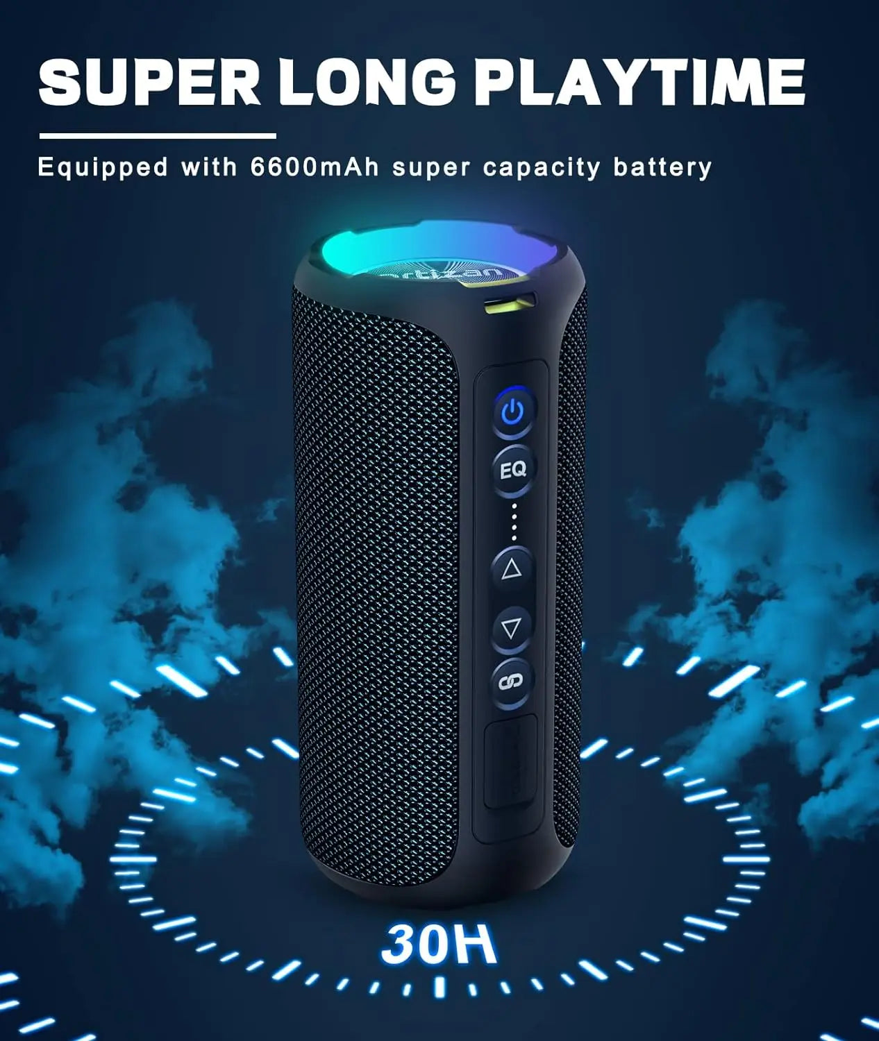 40W Outdoor Enhanced Bass Wireless Speaker