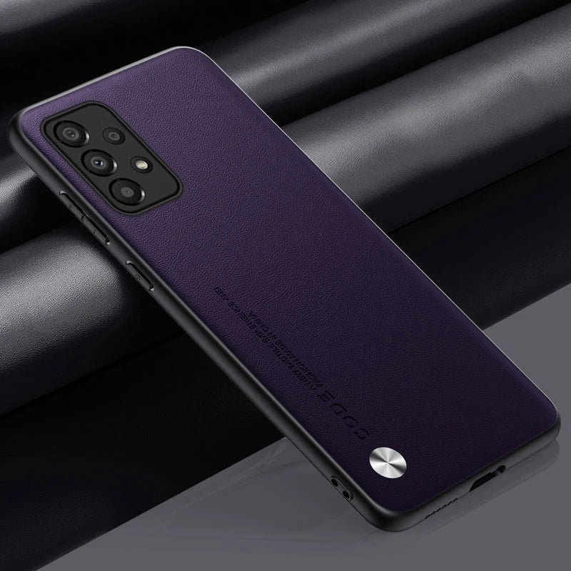 Luxury PU Leather Protective Phone Case A52 S 4G