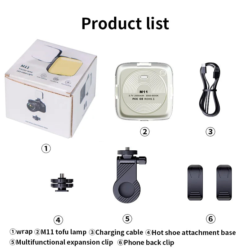 Mini Bi-Color LED Fill Light