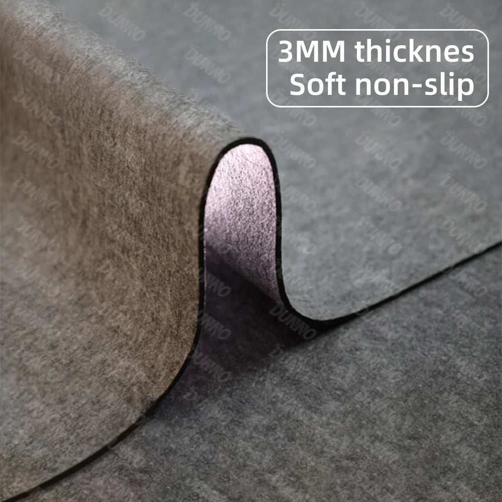 Large Wool Felt Non-Slip Mousepad