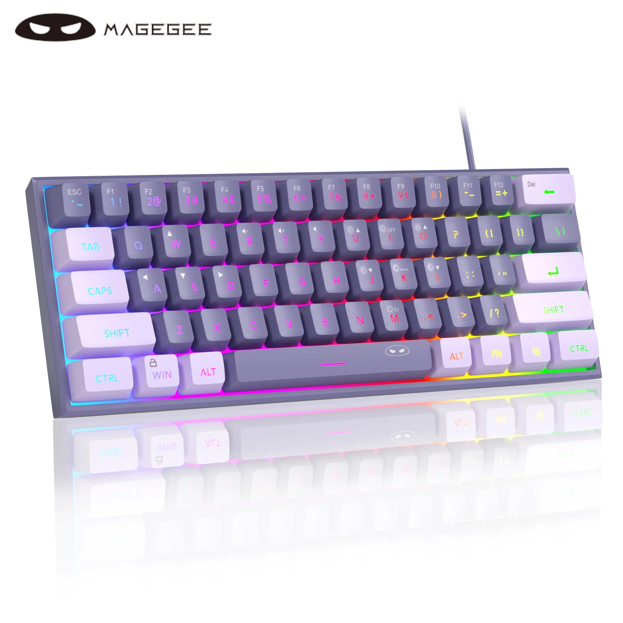 Mini 60% RGB Gaming Keyboard