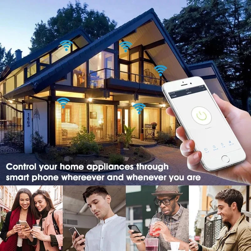 Wi-Fi AU Smart Wall Socket