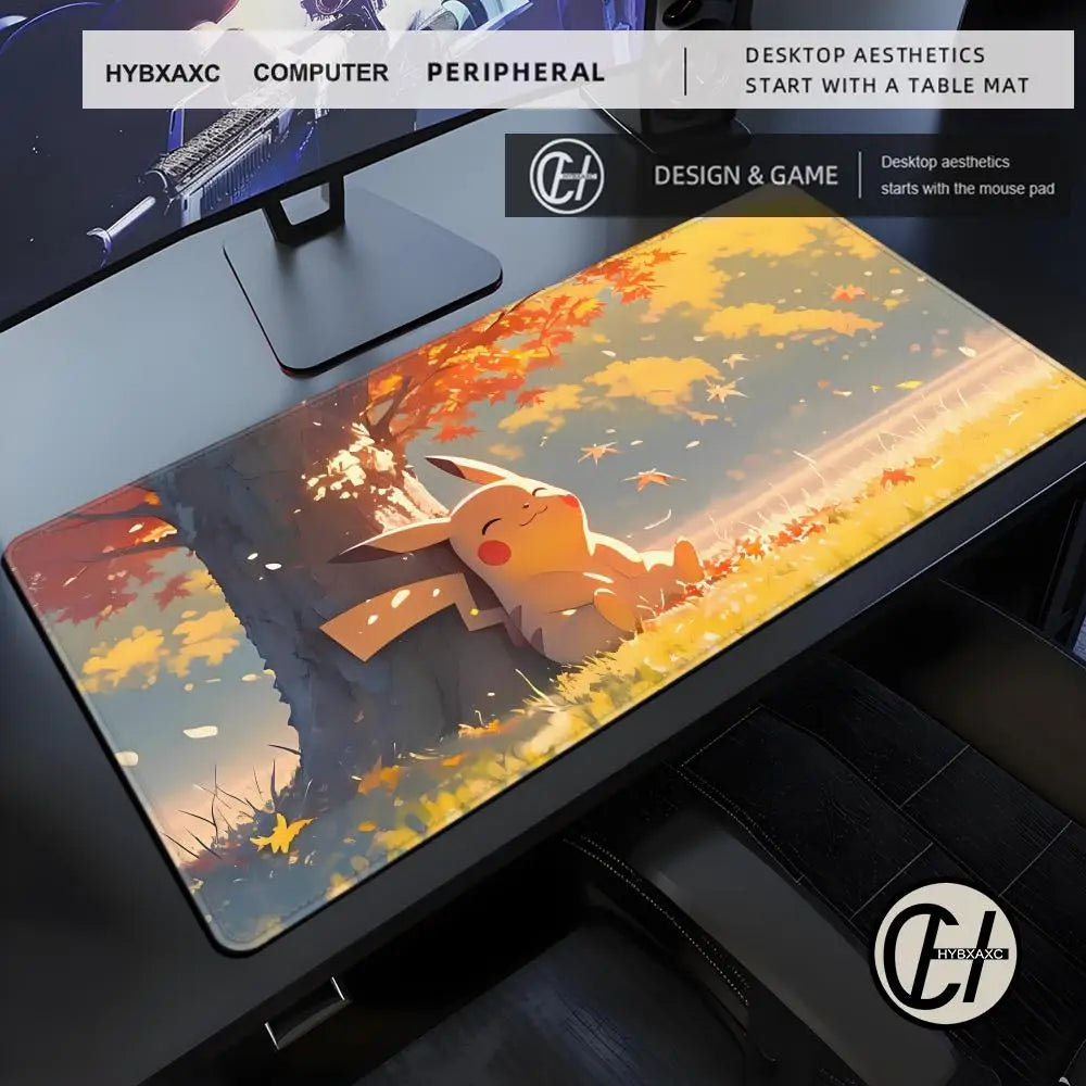 Pikachu Gaming Mousepad 900x400
