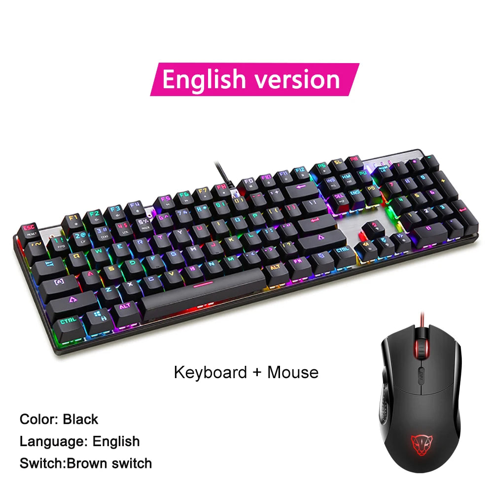 Motospeed CK104 RGB Mechanical Keyboard