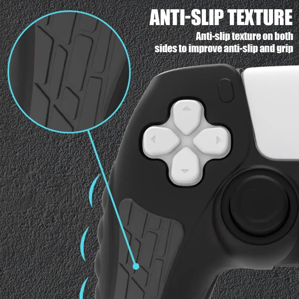 Gaming Controller with Silicone Cover Gray