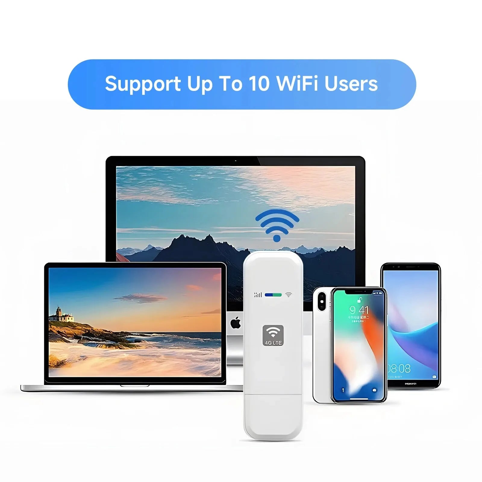 4G LTE Portable WiFi Dongle