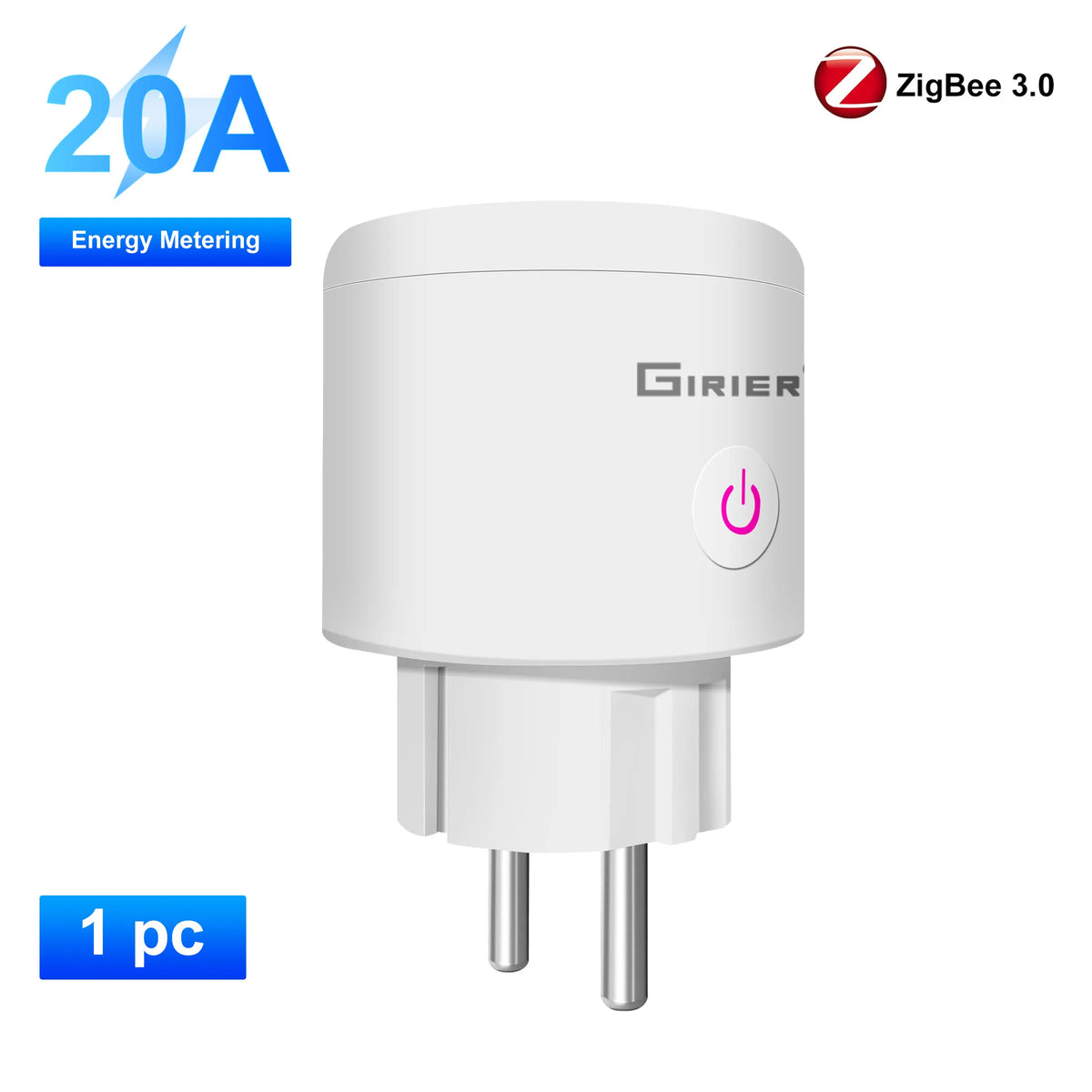 20A Smart Home Outlet Socket