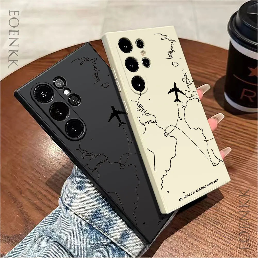 Silica gel Phone Case For Samsung Galaxy S25 S24
