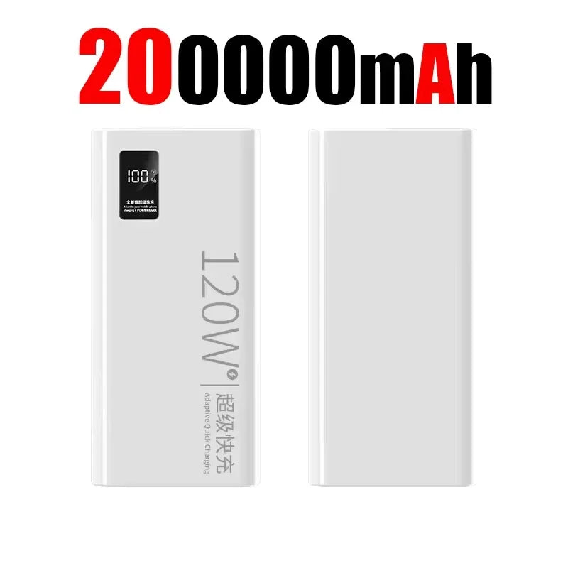 120W 500000mAh Portable Power Bank