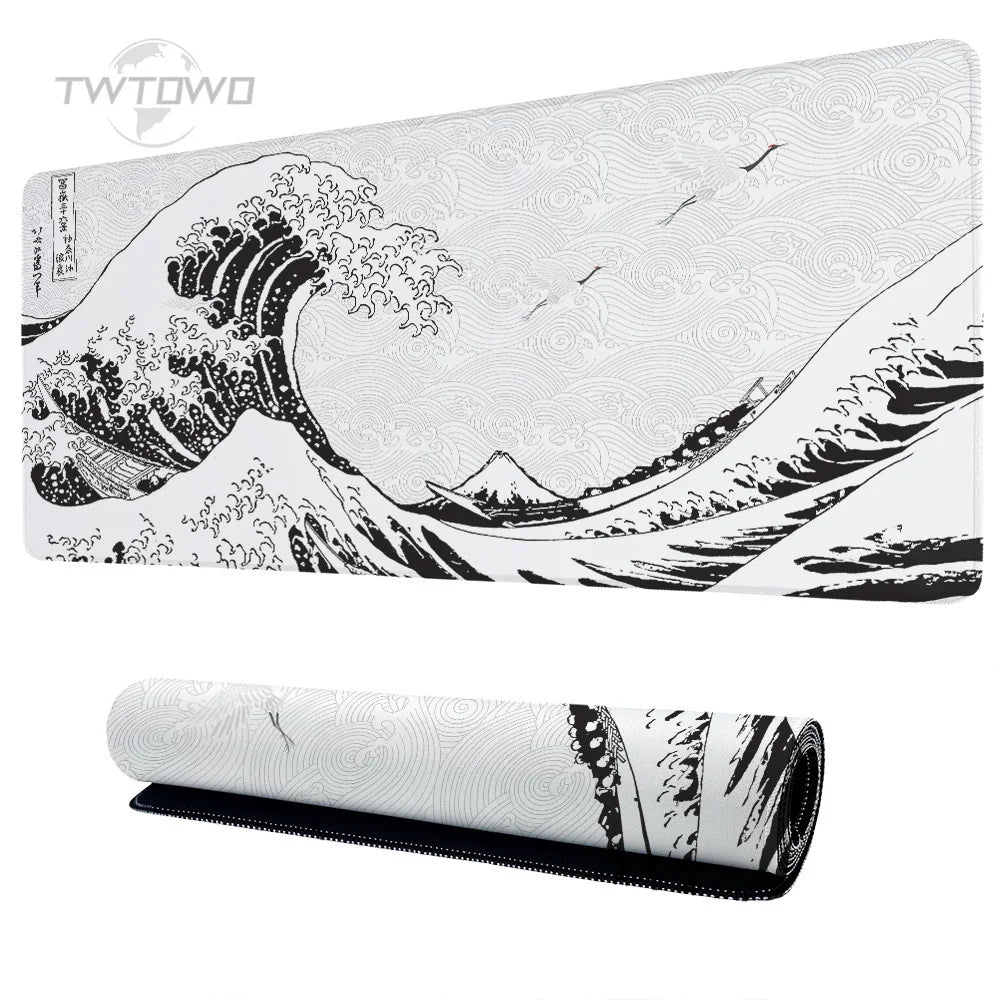 Black & White XL Gaming Mousepad