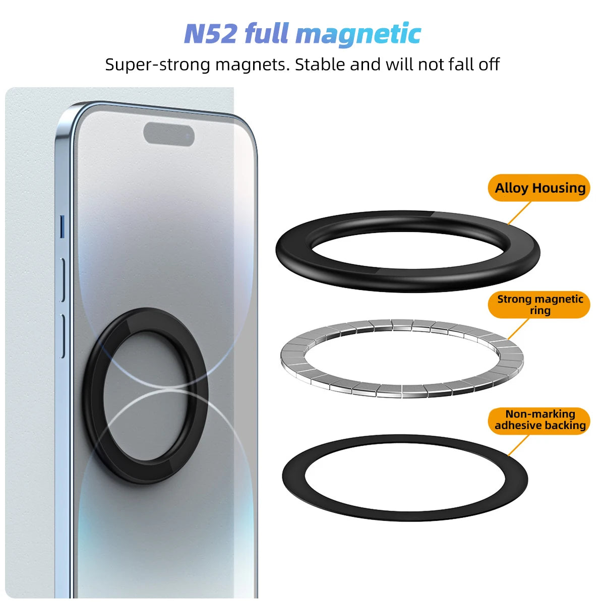 Magnetic Ring Phone Holder Stand