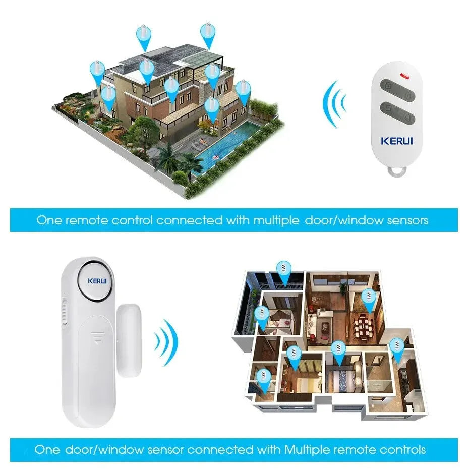 120dB Smart Home Security Detector