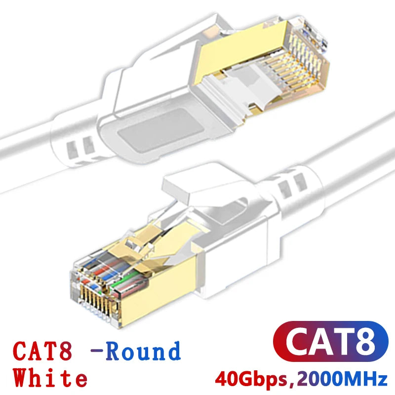40Gbps Cat8 Ethernet Patch Cord