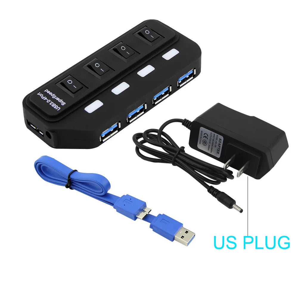 High-Speed USB 3.0 Hub Expander