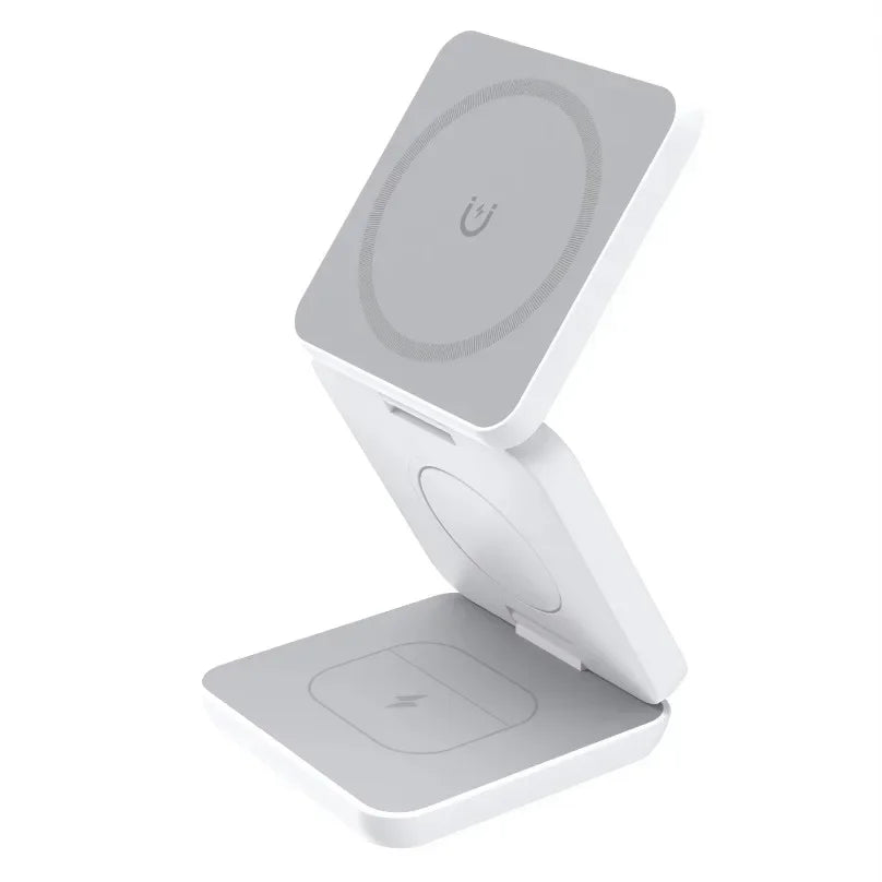 Foldable 3 In 1 Wireless Charging Station