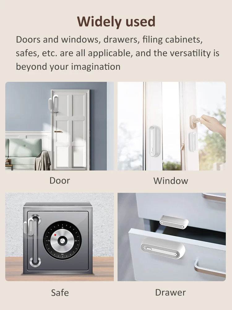 WiFi Smart Door Window Sensor With Alexa Google Home