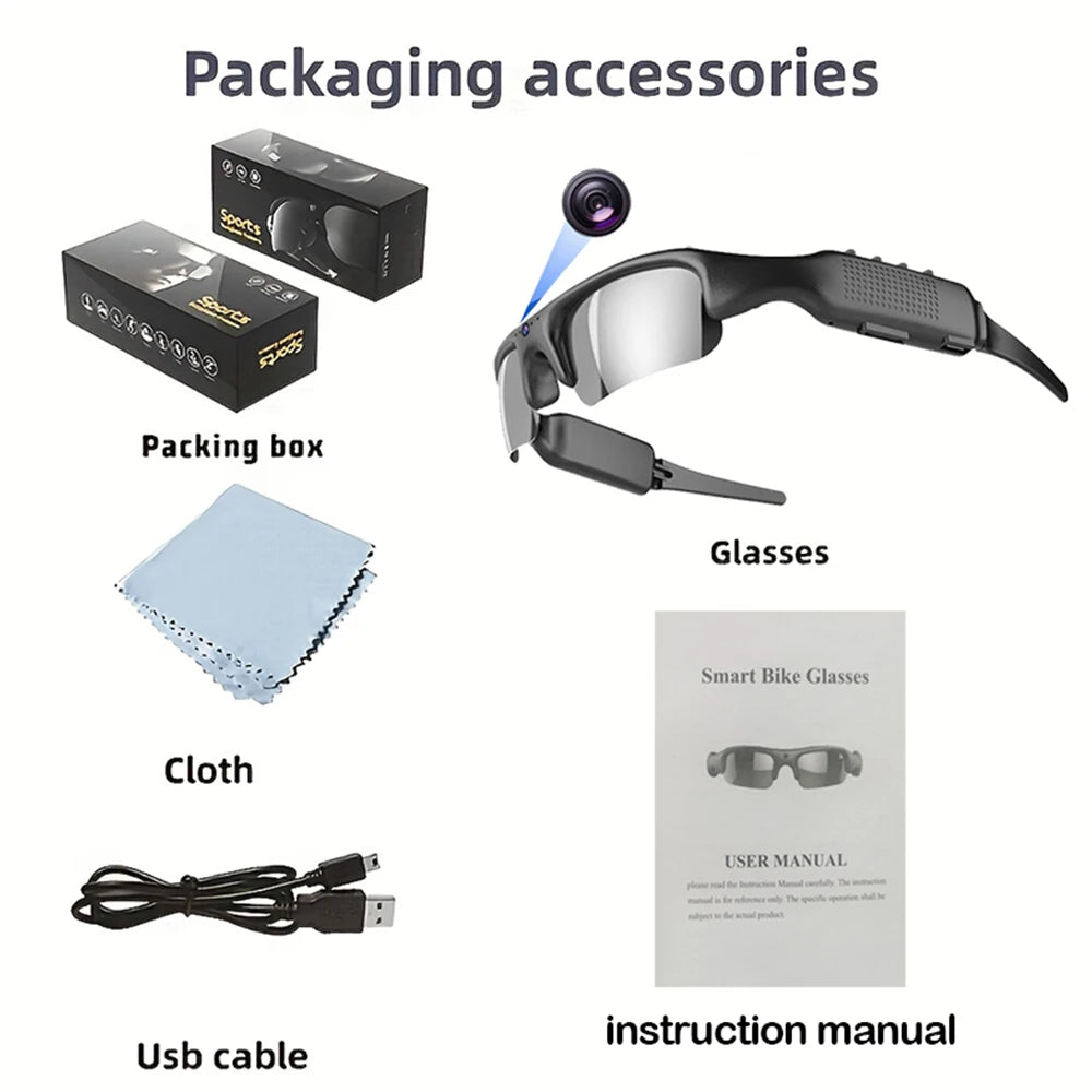 WiFi HD Sports Camera Glasses
