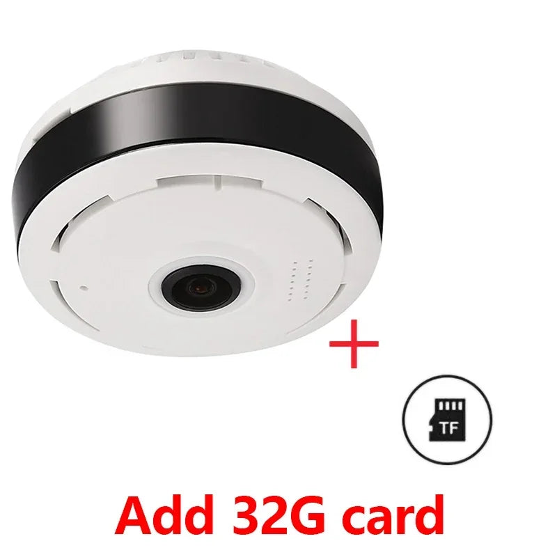 360 Degree Panoramic Fisheye IP Camcorder