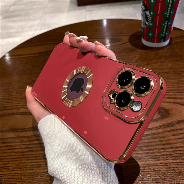 iPhone 15 Pro Max Luxury Plating Phone Cases