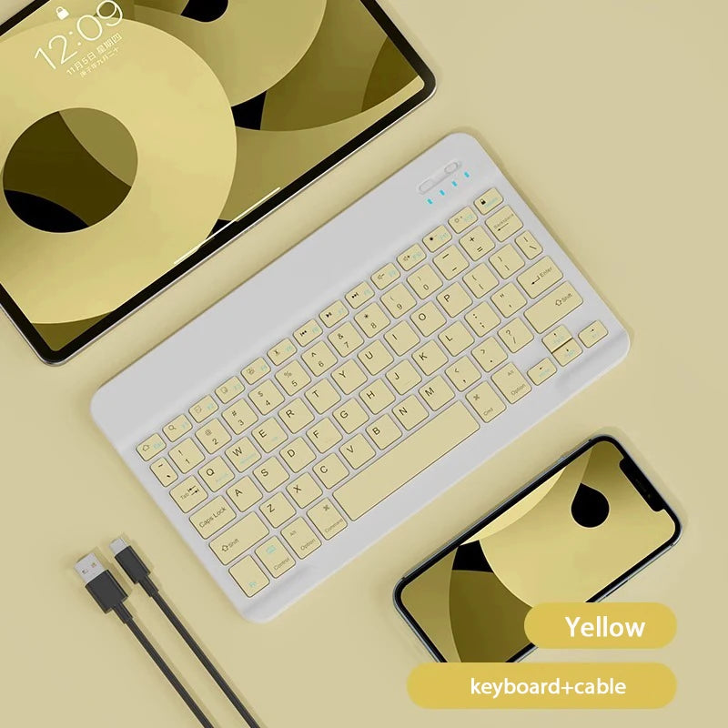 10 inch Magnetic Rechargeable Tablet Keyboard