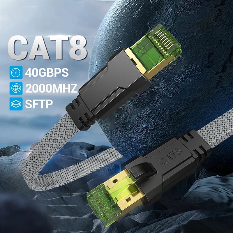 40Gbps SFTP Cat8 Network Cable