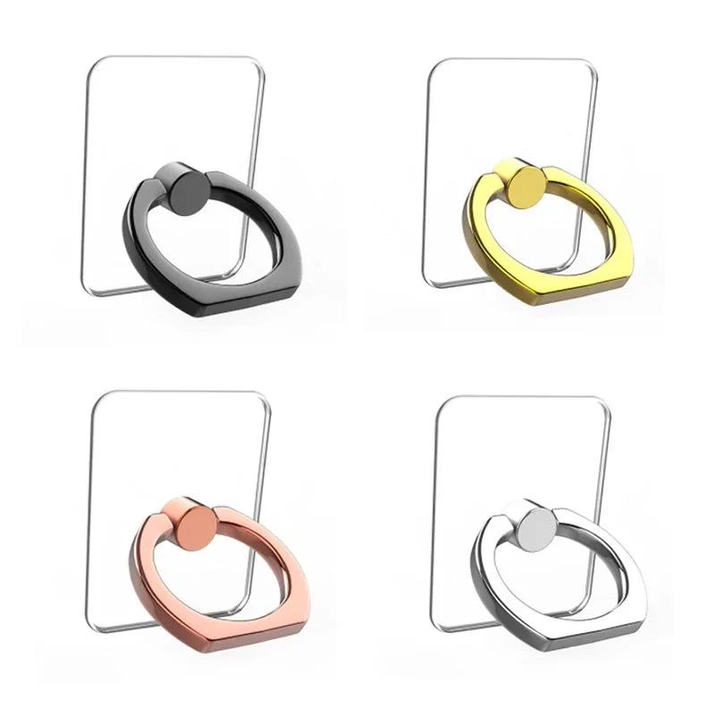 Transparent 360° Phone Ring Kickstand
