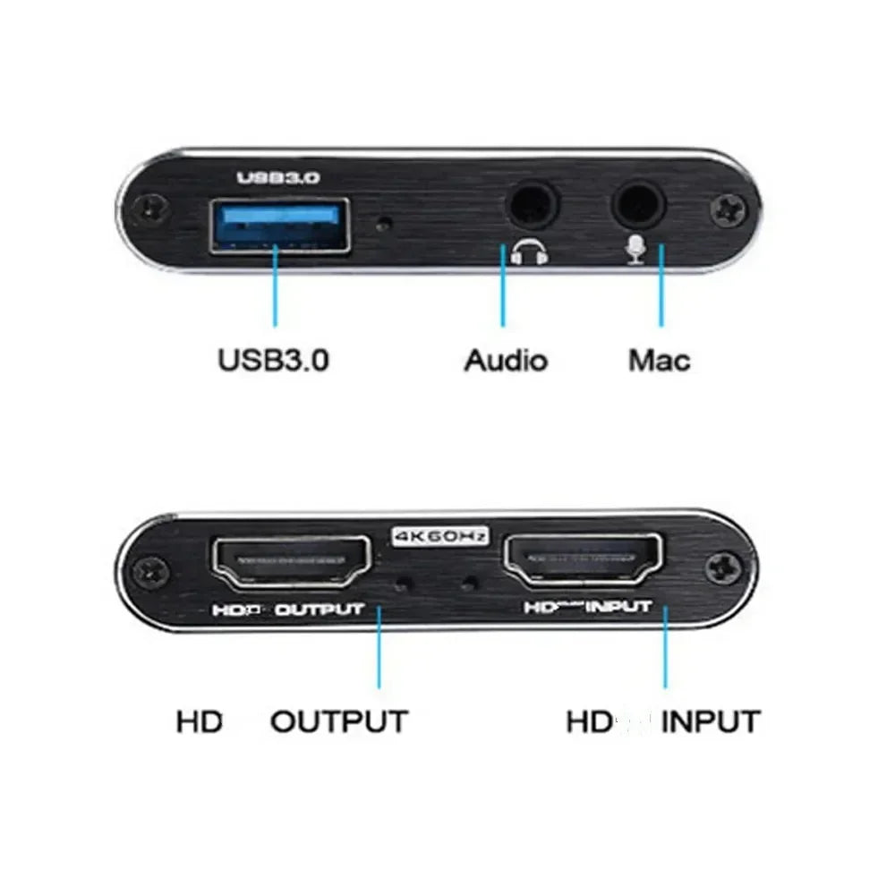4K HDMI USB Video Capture Card