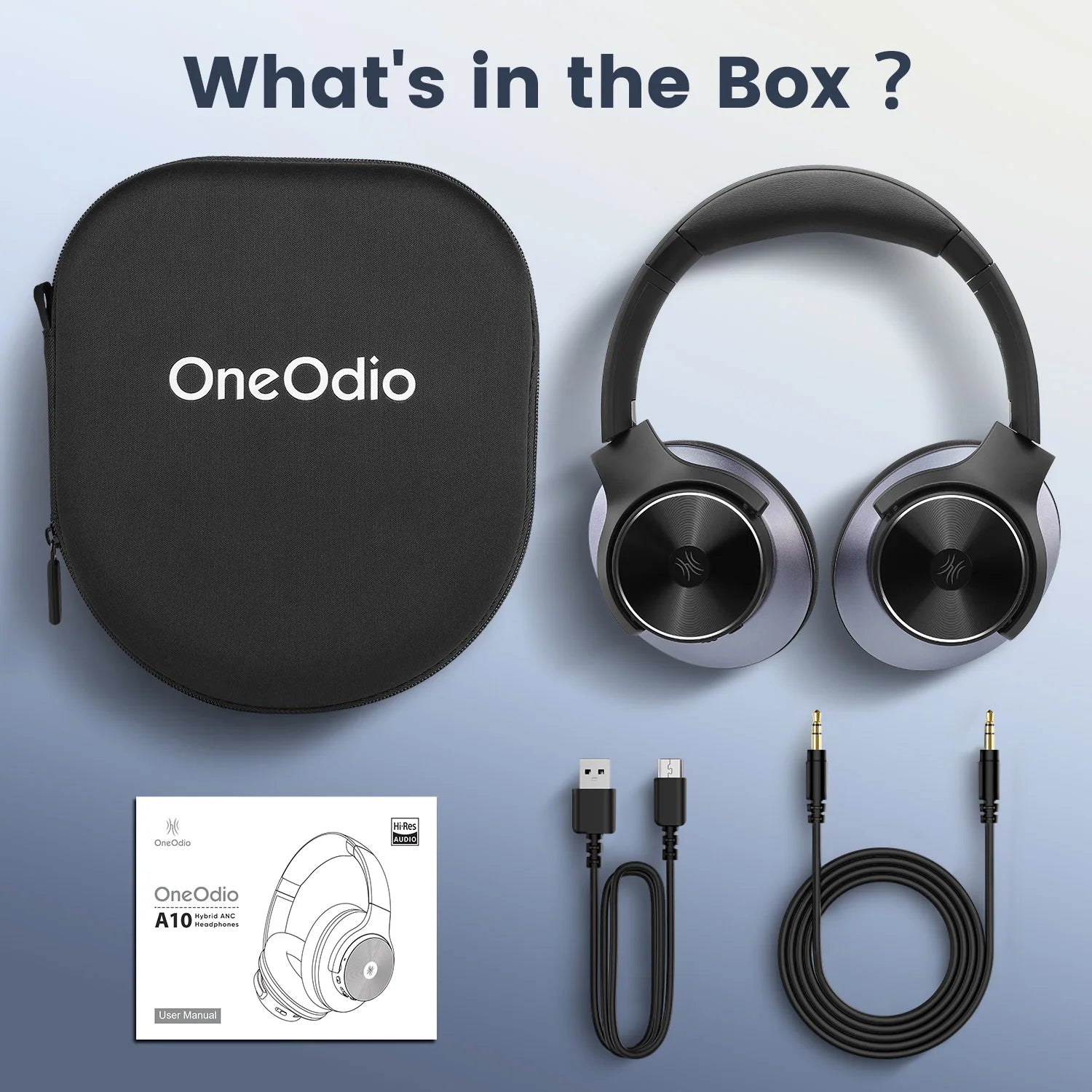Hybrid ANC Hi-Res Wireless Headphones