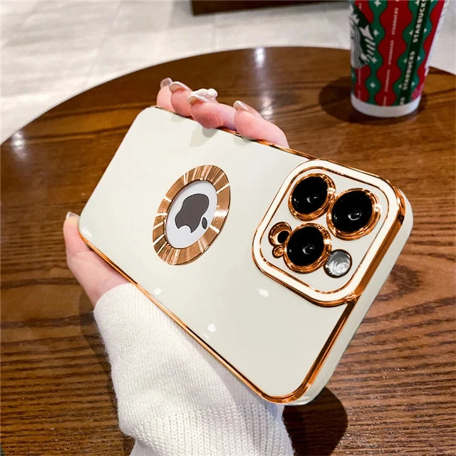 iPhone 15 Pro Max Luxury Plating Phone Cases
