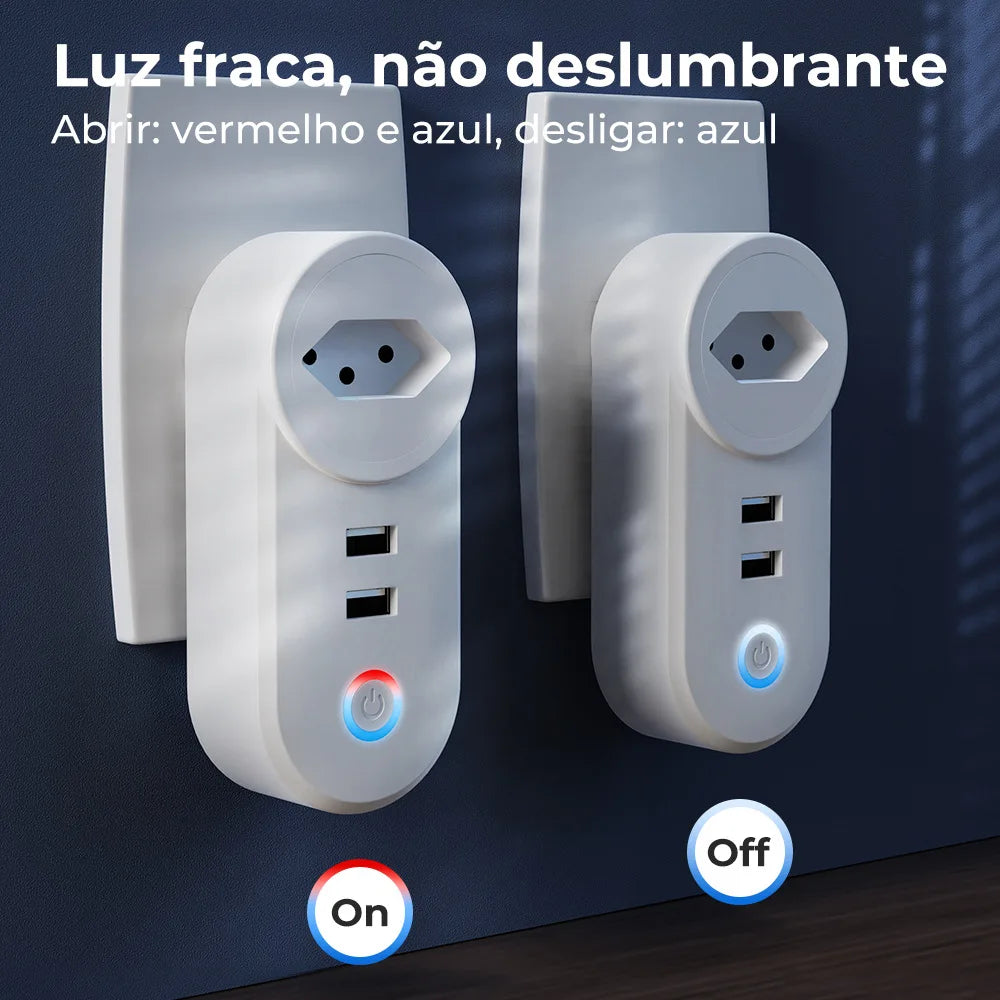 16A Wi-Fi Smart Socket with USB