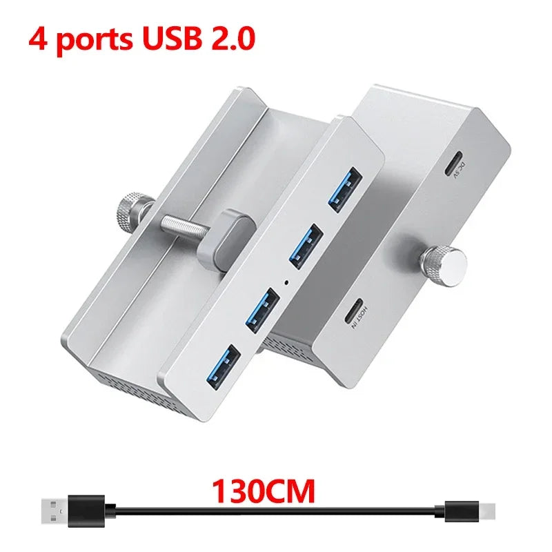 10Gbps USB 3.2 Clamp Hub Dock
