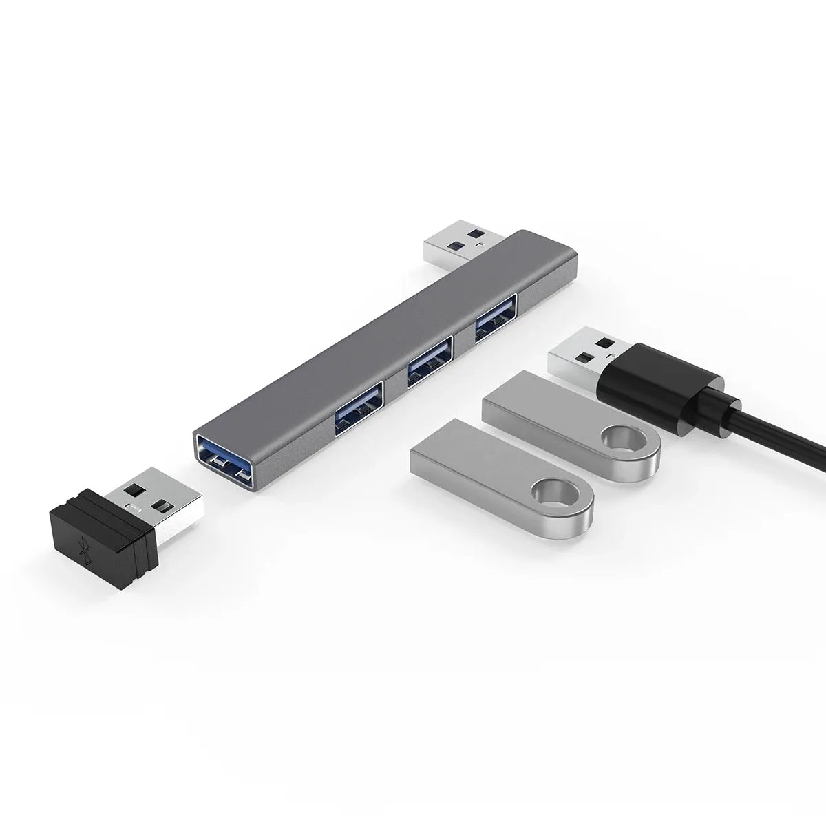 4-in-1 USB C Hub Adapter
