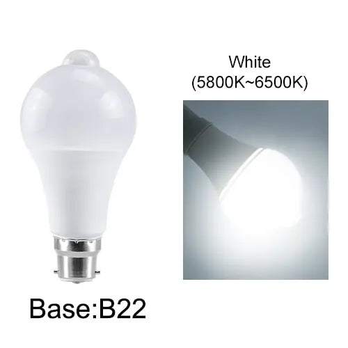 PIR Motion Sensor LED Bulb