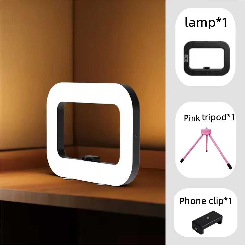 Portable LED Selfie Lamp for Live Broadcast