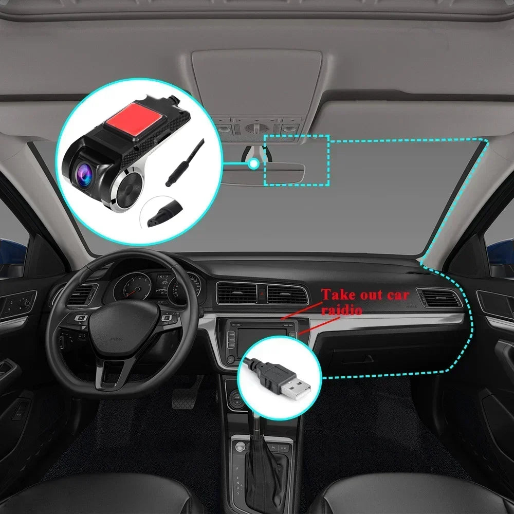 170° WiFi USB Car Dash Cam