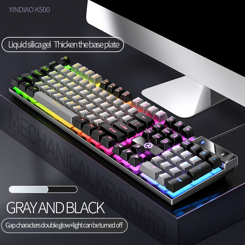 Low-Profile Wired Gaming Keyboard