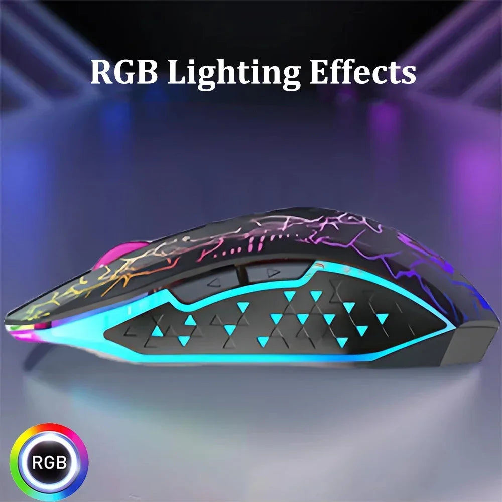 Bluetooth 5.2 RGB Wireless Mouse