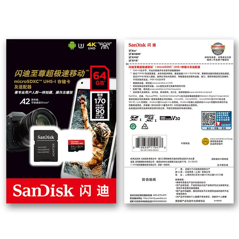 1TB Micro SD Card U3 V30 4K