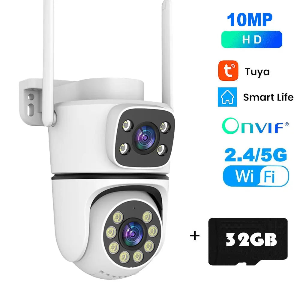 10MP 5G WiFi Outdoor Human Detection Camera