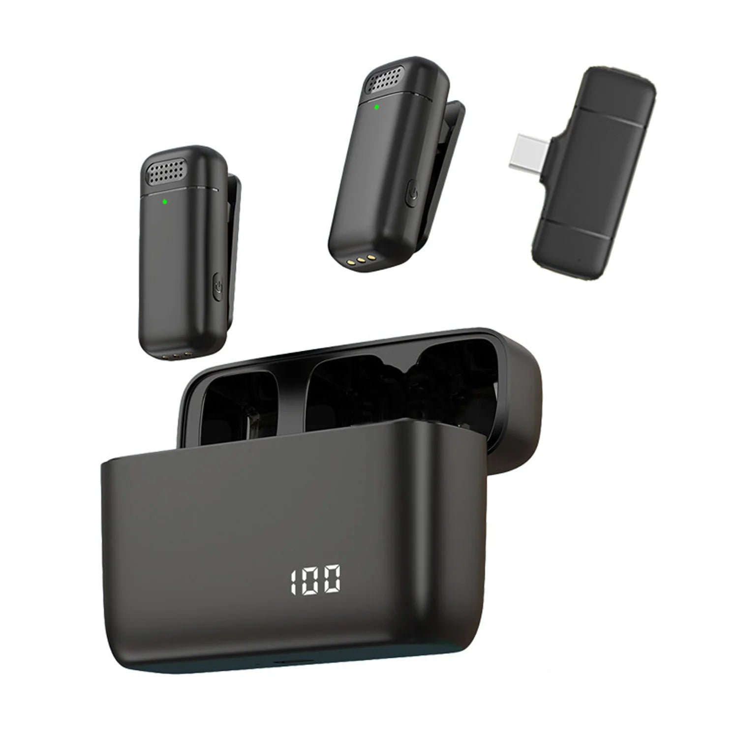 Portable Audio Video Recording Mic for iPhone & Android